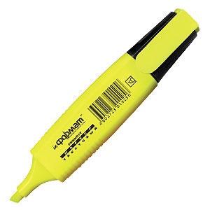 текстмаркер 1-4мм  желтый  скошенный  fмsh01y /inформат