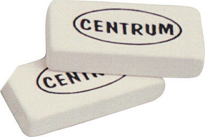 ластик белый 80374 /centrum изображение ластик белый 80374 /centrum