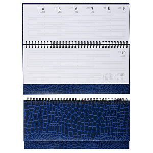 планинг датированный /attomex 128с  arkona. бумвинил, 7бц, на гребне, бел.блок, синий 2239581