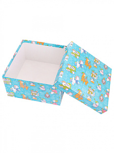 коробка подарочная 19,5*19,5*11 зима пришла нк-0586 /miland