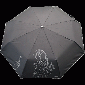 зонт-автомат подростковый good luck. 108*94см, высота 60см, вес 330г, 9022401/devente