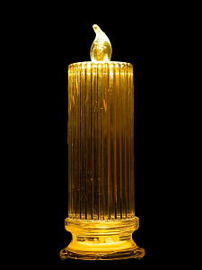 фигура световая свеча 6*18,3см, пластик, 3*ag10 90687 /феникс-презент