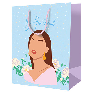 пакет бумажный 11*14 beautiful ламин., l_46060 /artspace фото