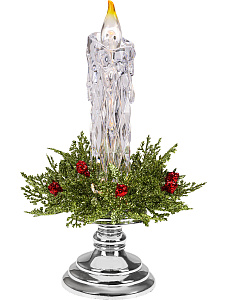 подсвечник рождественские огни ag13*3, 7*7*18см уд-9904 /miland