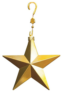 звезда золотая 20см st1-s20g /snowhouse
