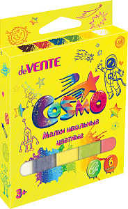 набор прямоугольных цветных мелков  4цв. cosmo,  8078201  /devente