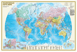 карта мира 79*106,7 политическая 1:32м, 158057-5 092952-8 /аст