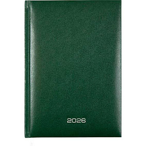 ежедневник 2026. /attomex orion а5 336с  бумвинил с поролоном зеленый 2332636