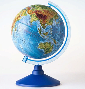глобус физический d-150, ке011500196 /глобен изображение глобус физический d-150, ке011500196 /глобен