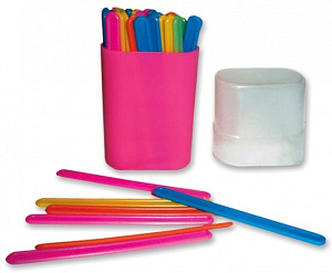 счетные  палочки 30шт. в пенале, спк-30 /пчелка