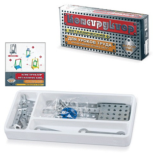конструктор металл. №6 80 элементов 00853 /дескор