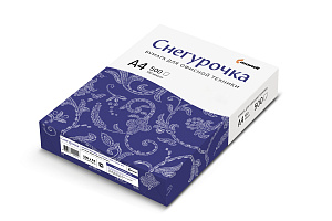 бумага офисная а4 "снегурочка", 500л 100 микрон
