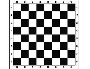 поле для шашек, шахмат картон ин-1829  /рыжкот