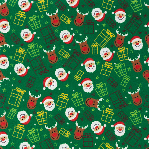 фетр в рулоне 30*45+-1-2см декоративный  новый год зеленый  fcr10-30/45 №cpf001 /blitz