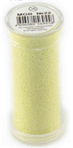 микробисер 30г mgb-22 ярко-желтый /zlatka