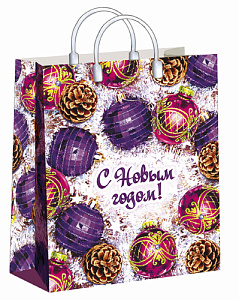 нг пакет пластиковый 23*27 новогодняя магия пп-7297 /miland