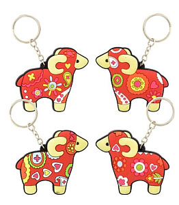 брелок барашек 7*5см пвх n162958 /winter wings