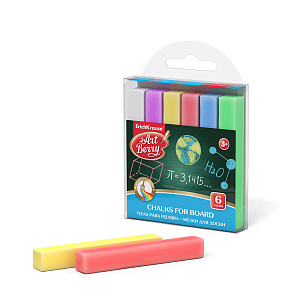 набор мелков 6цв. для доски 53959 /artberry
