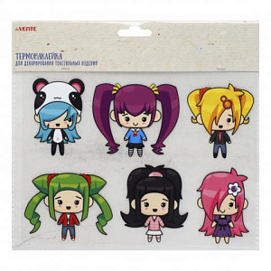 термонаклейка  для текстиля 230*165мм niconico в блистере  8002372 /devente