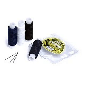 нитки армированные набор армейский (2б+1ч+1хаки или 1б+1ч+2син) +3 иглы 45лл 150м /пнк кир изображение нитки армированные набор армейский (2б+1ч+1хаки или 1б+1ч+2син) +3 иглы 45лл 150м /пнк кир