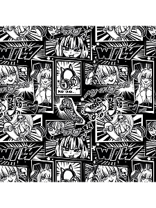 бумага упаковочная 70*100см аниме комикс 90г/м2 уб-4453 /miland изображение бумага упаковочная 70*100см аниме комикс 90г/м2 уб-4453 /miland фото