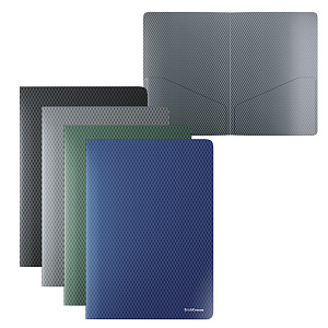 папка-уголок с 2 карманами 0,18 diamond original ассорти 53601 /ek