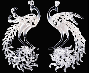 подвеска фигурка жар-птица 14см пластик 31636 /ек изображение подвеска фигурка жар-птица 14см пластик 31636 /ек