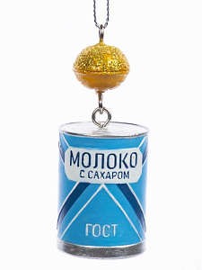 украшение сгущенка 7,5см 91520 /феникс-презент изображение украшение сгущенка 7,5см 91520 /феникс-презент