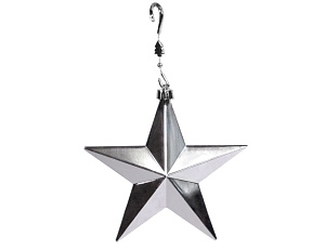 звезда серебряная 20см st1-s20s /snowhouse