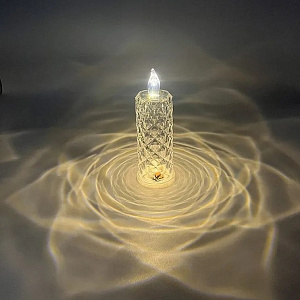 фигура световая свеча 6*18,3см, пластик, 3*ag10 90688 /феникс-презент