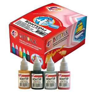 контур витраж, 20мл, по стеклу и керамике, черный 25с1542-08 /луч контур витраж, 20мл, по стеклу и керамике, черный 25с1542-08 /луч