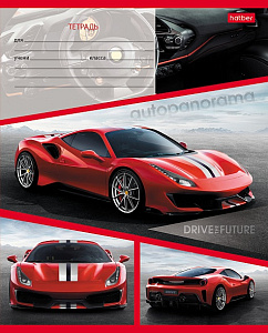 тетрадь 18л линия автопанорама, 18т5в2 012309 /hatber