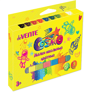 набор мелков  6цв. cosmo 8078202 /devente