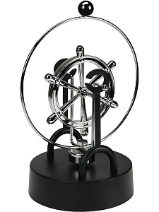 сувенир из металла маятник штурвал 20*13,5*10,5 т-1562 /miland