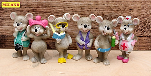 сув. забавные мышки  ассорти т-9541 /miland
