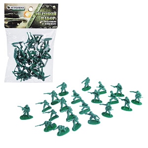 набор фигурок солдатики 20шт 296-060 /игроленд