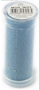 микробисер 30г mgв-23 ярко-бирюзовый /zlatka