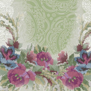 бумага для скрапбукинга 150*150мм  шебби-шик №3 124846 /decola