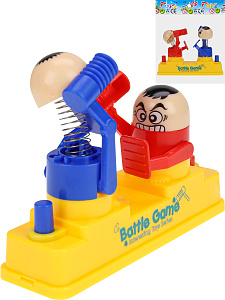 игрушка-забава мини-батл 12,8*2,8*9,3см заб-1221 /рыжийкот изображение игрушка-забава мини-батл 12,8*2,8*9,3см заб-1221 /рыжийкот