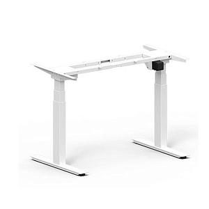 каркас стола с эл. приводом одномоторный 3-х ступенчатый waltz a4-rh-wh (615mm-1265mm),  цвет белый