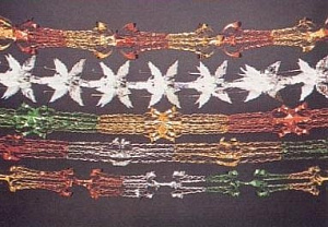 гирлянда-растяжка декорат 270*20 n09162 /winter wings