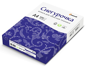 бумага офисная а4 "снегурочка" 500л 80 г/м2