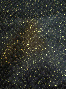 бумага упаковочная 70*100см черная чешуя тиснение фольгой уб-7995 /miland