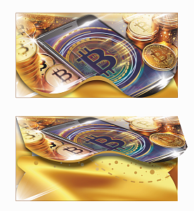 конверт без надписи! деньги 00104 /леда