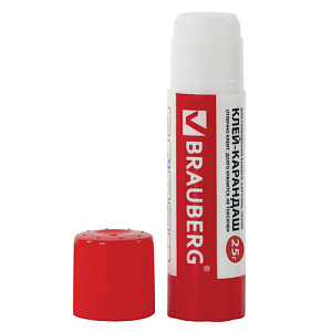 клей-карандаш 25г 220871 /brauberg изображение клей-карандаш 25г 220871 /brauberg