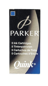 чернильная капсула  синяя 1950384 /parker