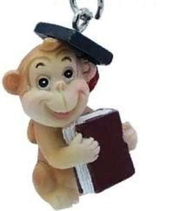 брелок обезьянка 2*3см полирезин n163174 /winter wings