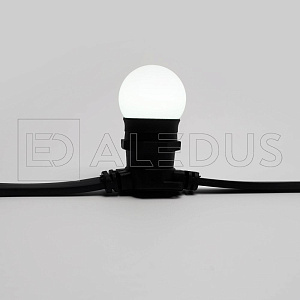 светодиодная лампа aledus для белт лайта, e27, g45, белая
