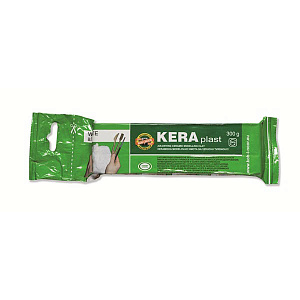 глина 300г белая keraplast твердеет на воздухе 131708 /k-i-n