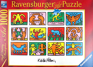 пазлы 1000 кейт харинг ретроспектива 156153 /ravensburger